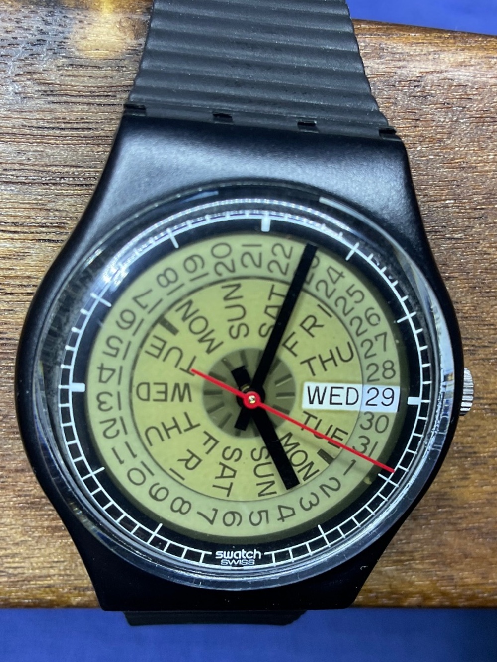 Swatch Watch Ticker Tape